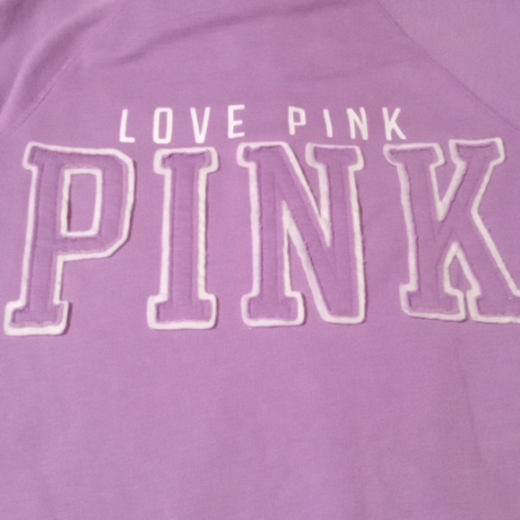 Victoria's Secret Pink Lavender Hoodie - Picture 6 of 8